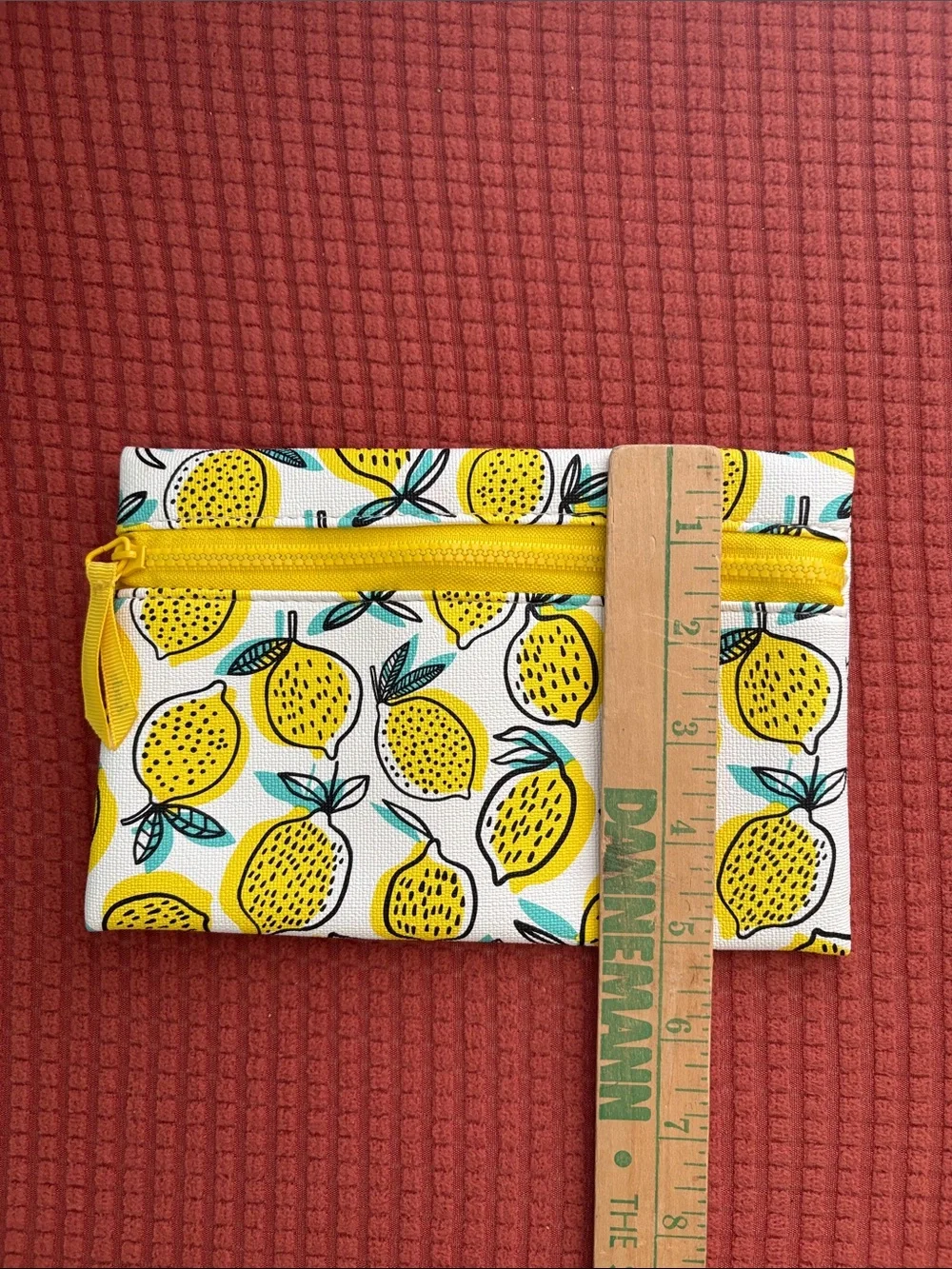 🍋 (3) Lemon/Citrus Fruits Cosmetics Bags